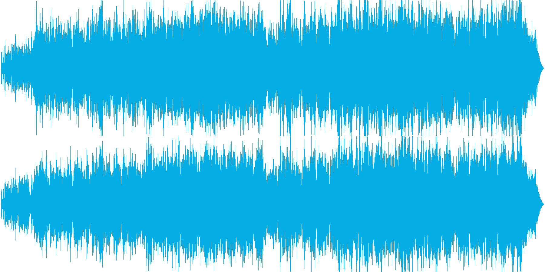 切ないイメージのバラード曲です。の再生済みの波形