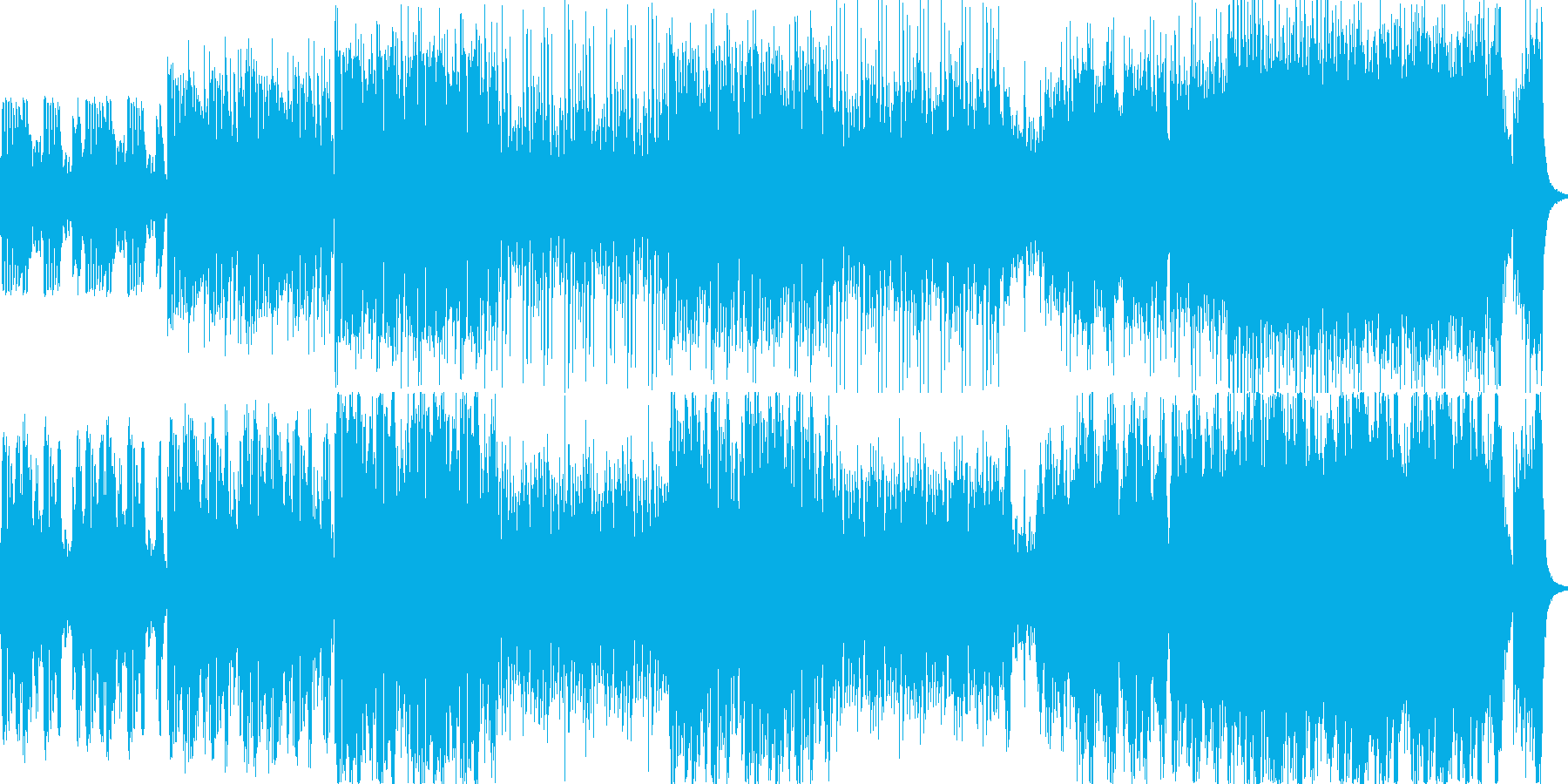 アジア圏またはケルトの音楽をイメージし…の再生済みの波形