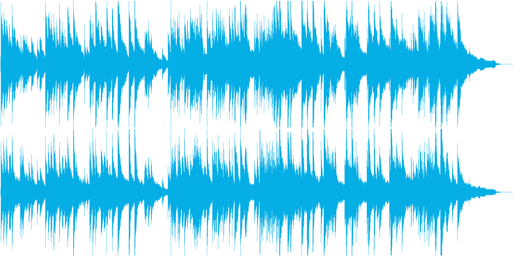優雅で切ない感じのピアノ・ソロ楽曲ですの再生済みの波形