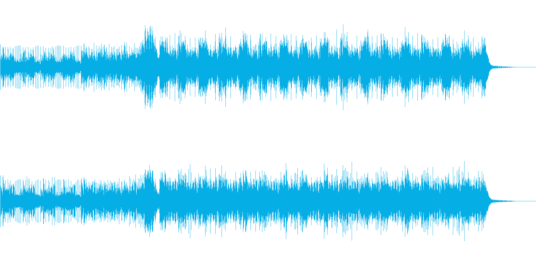 高音質♪企業PV向けテクノポップBGMの再生済みの波形