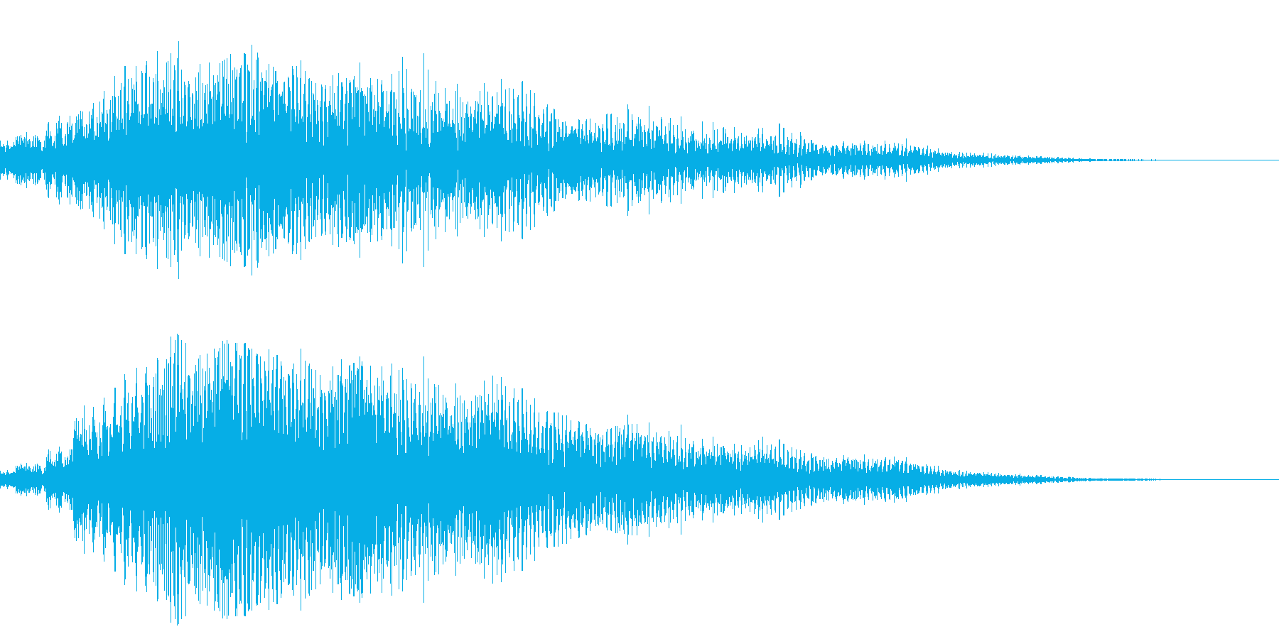 サスペンスなどにありそうな、ビブラフォ…の再生済みの波形