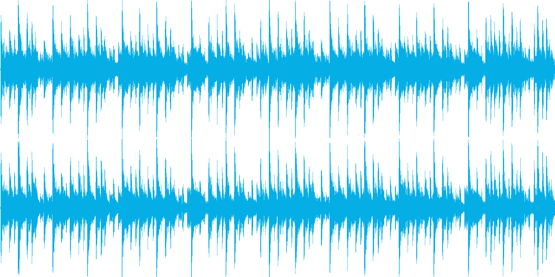 ヒップホップを感じる楽曲です。の再生済みの波形