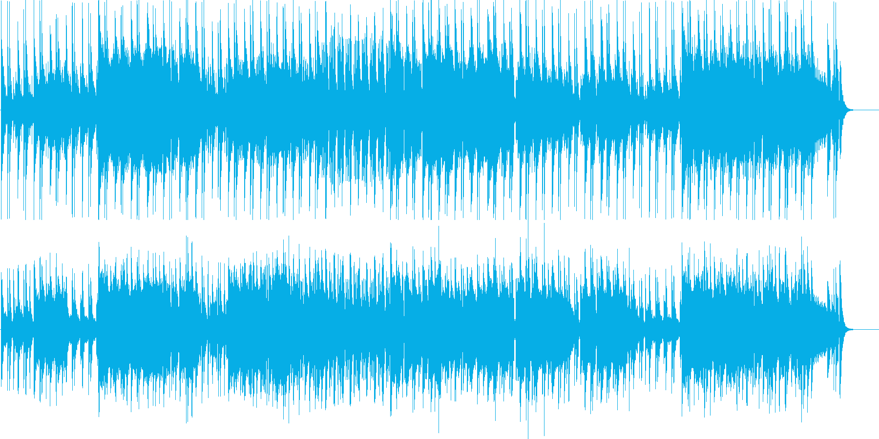 ミクソリディアン音階を使った不思議なほ…の再生済みの波形