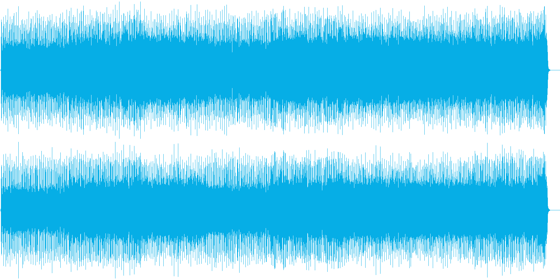 ド派手な退場曲で二次会へと盛り上がるの再生済みの波形