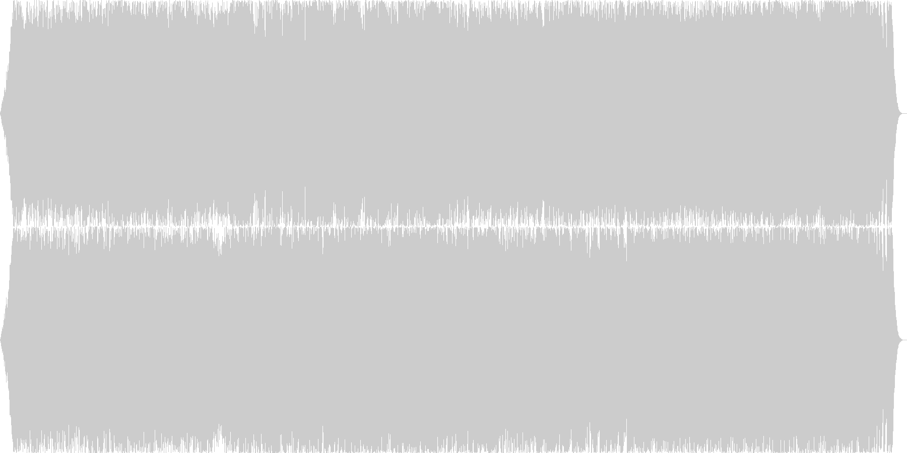 ダークファンタジーオーケストラ戦闘曲43の未再生の波形