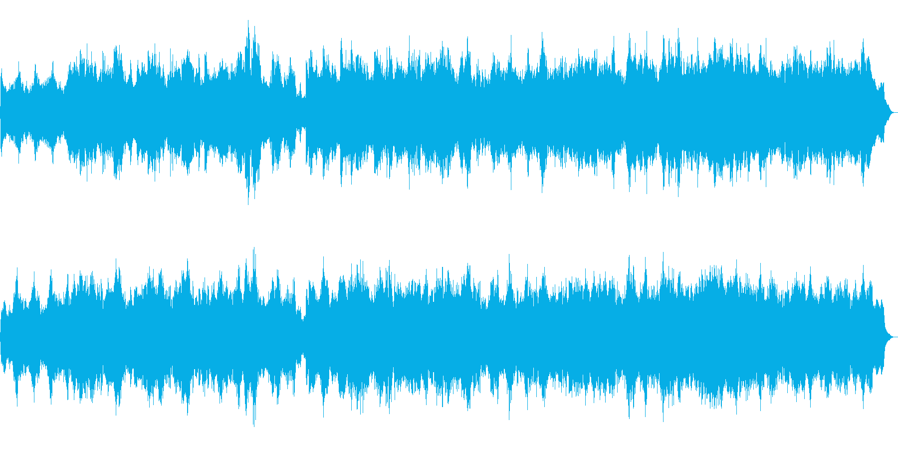 ハロウィン系BGM 魔法の森 SE入り版の再生済みの波形