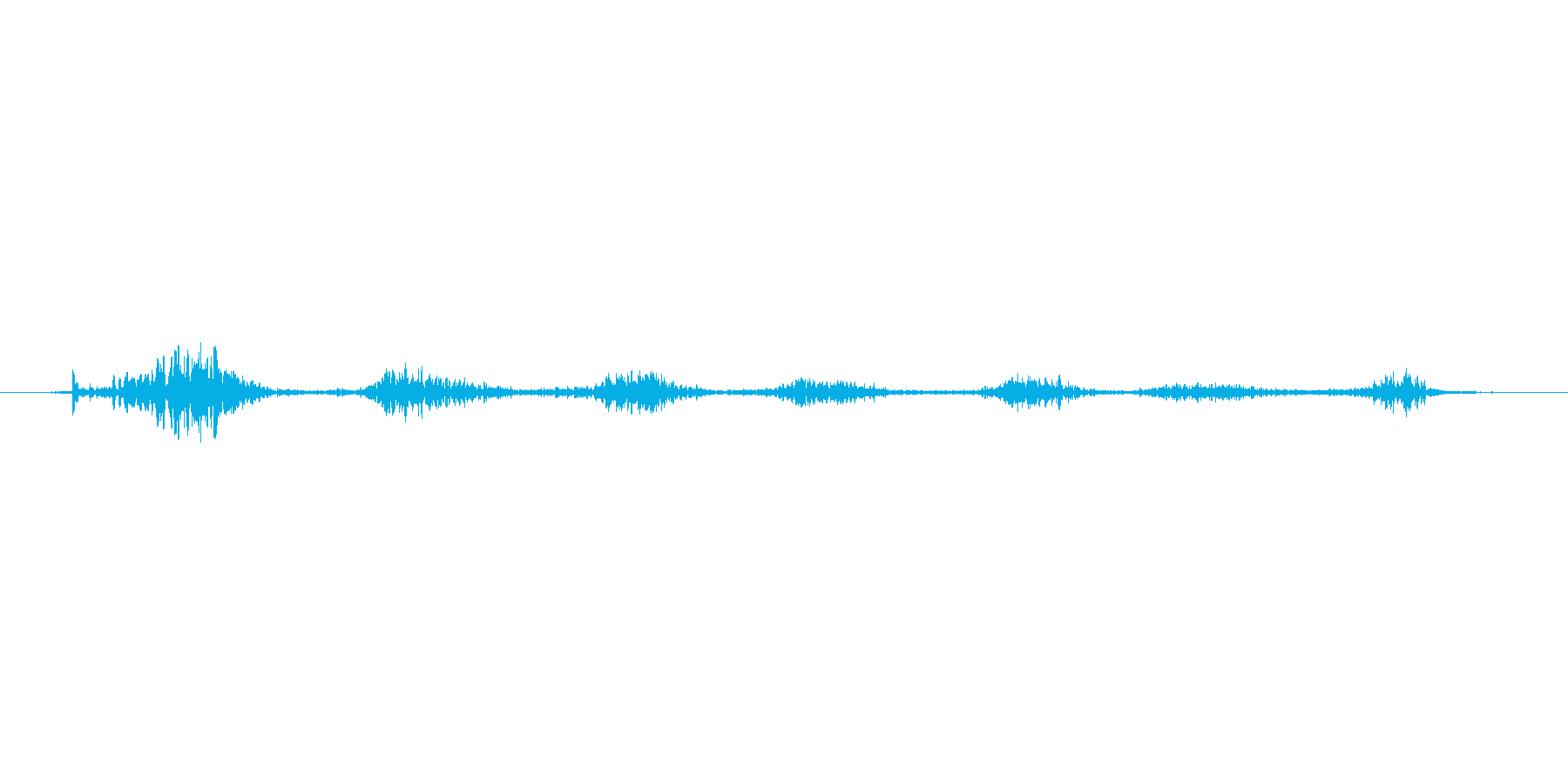 ペンで紙にさらさらと文字を書く音です。の再生済みの波形
