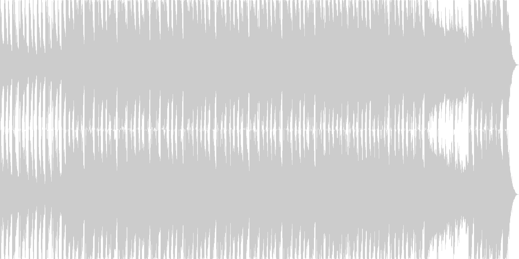 家族や子供向けに合う楽しい明るい曲の未再生の波形