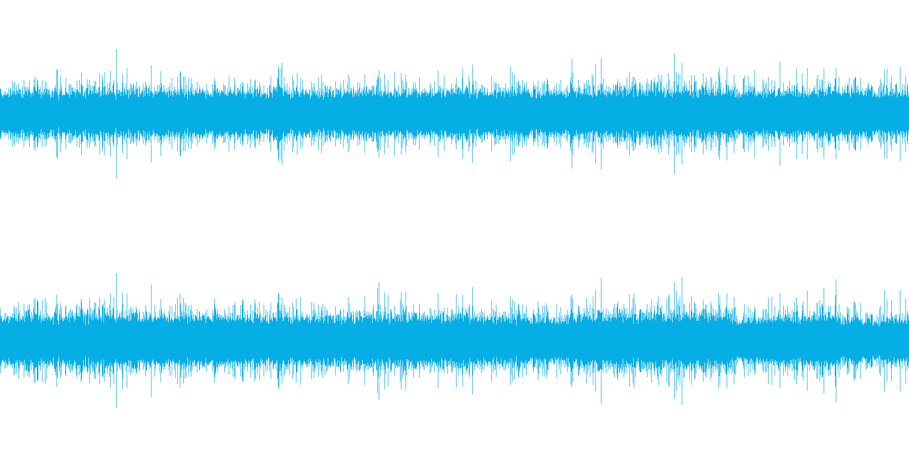 本物の川の音です。4分47秒あります。…の再生済みの波形