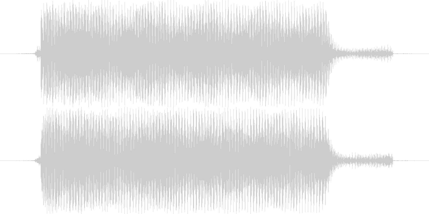 【効果音/電子音/機械/ビーム】の未再生の波形