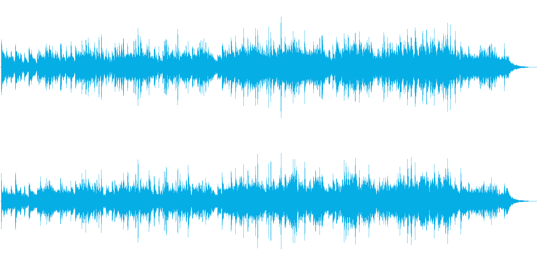 胸がきゅっとするような切ないピアノ曲の再生済みの波形