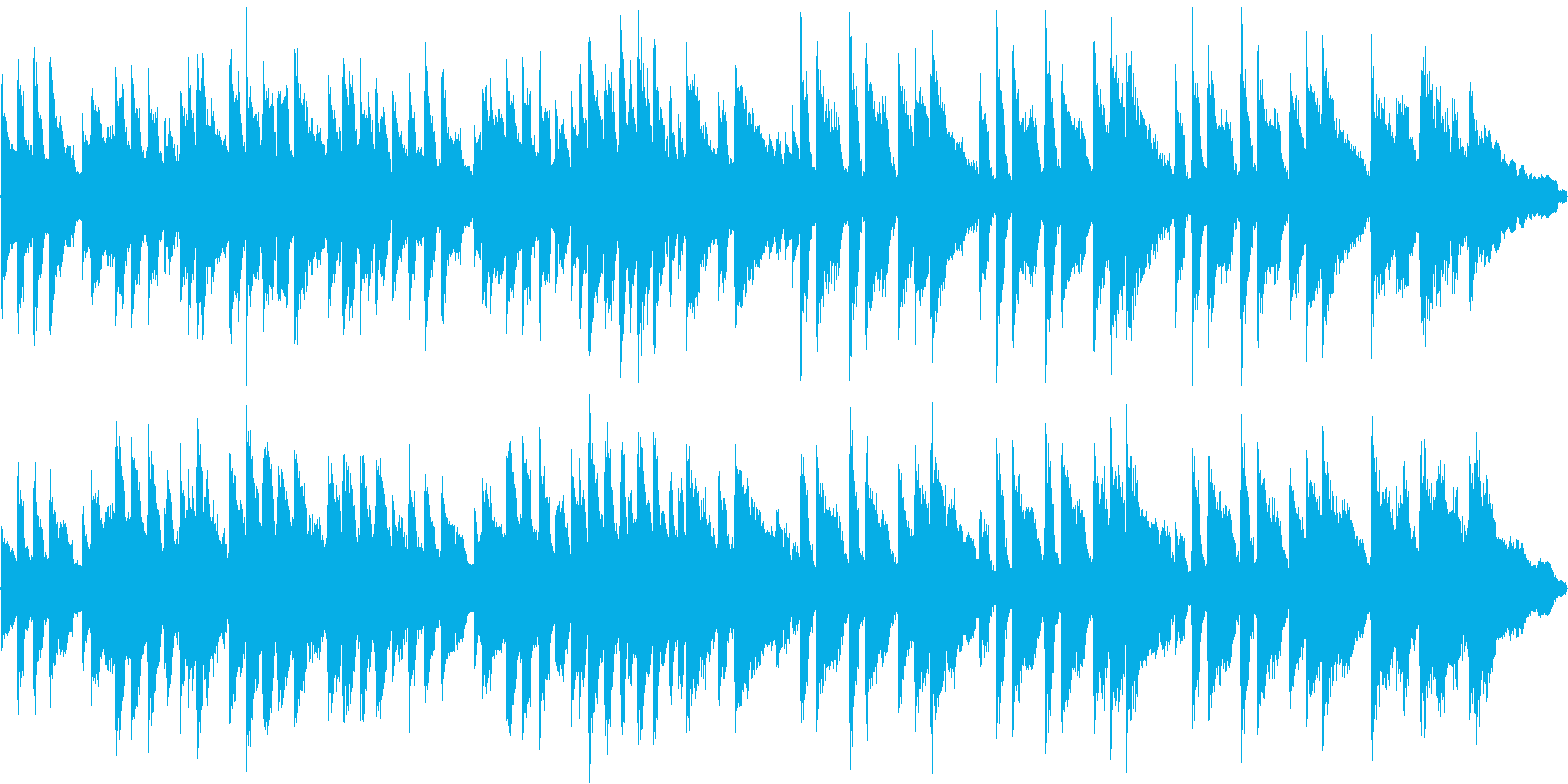 落ち着いた店っぽいギターインスト曲<短…の再生済みの波形