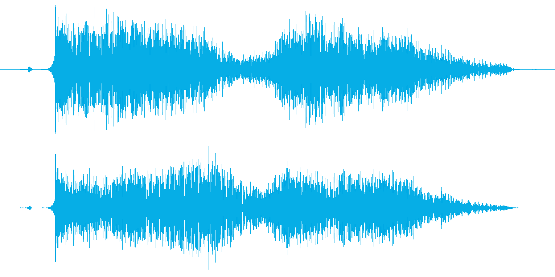 剣や刀の剣戟/抜刀/こすれに最適です!2の再生済みの波形
