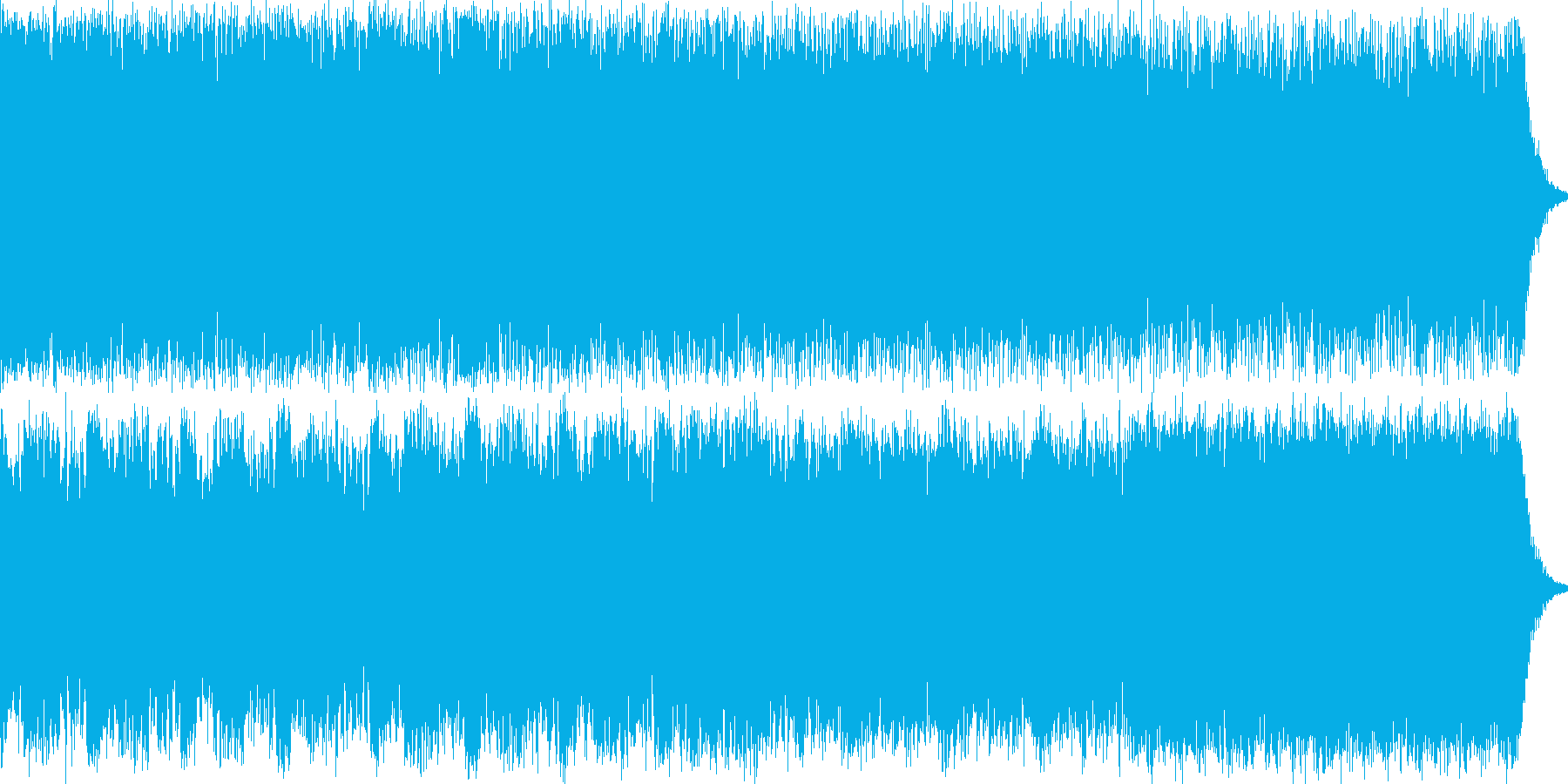 クリスマス向けの綺麗目な感じの曲に仕上…の再生済みの波形