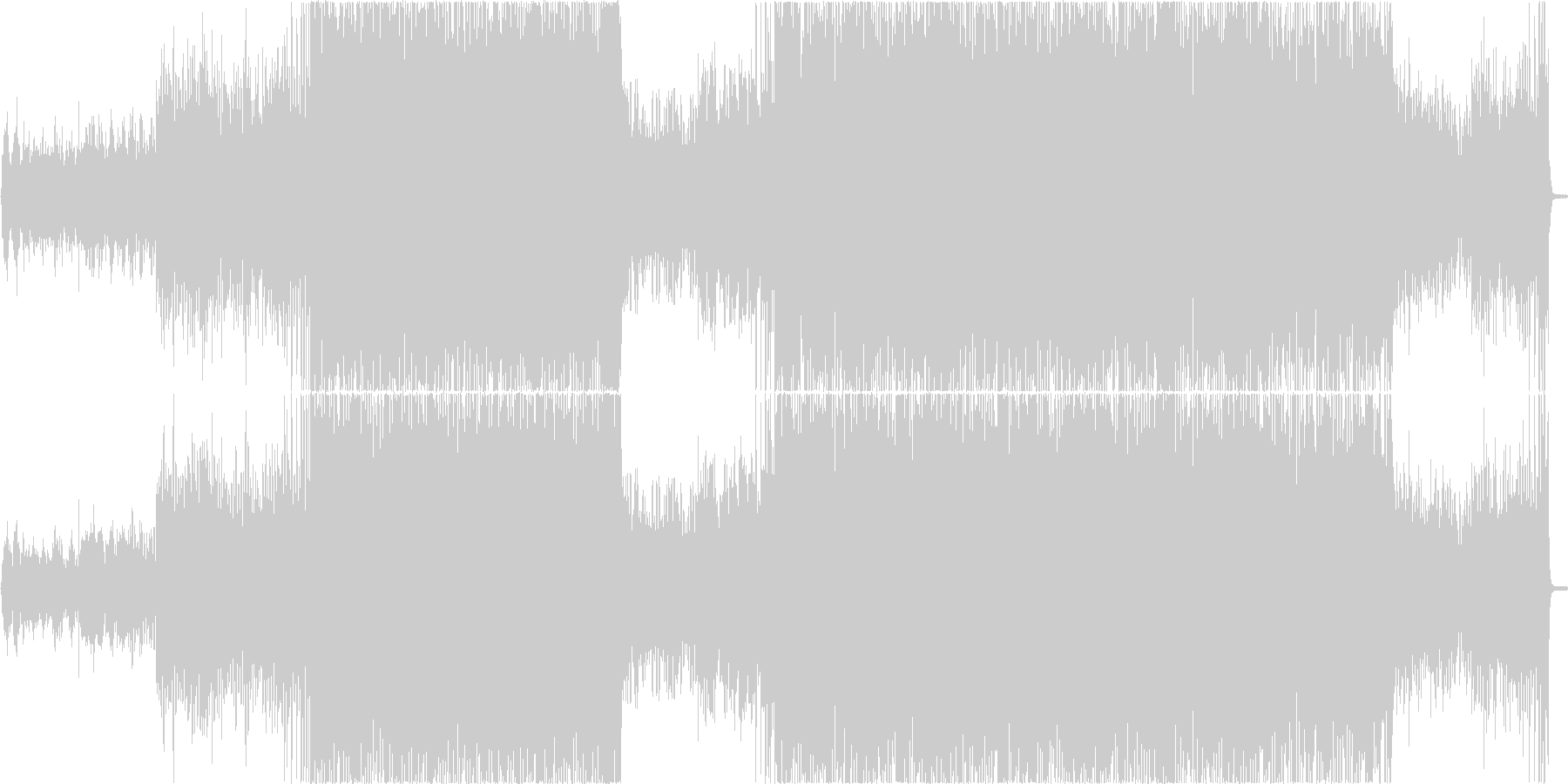 幻想的な曲。の未再生の波形