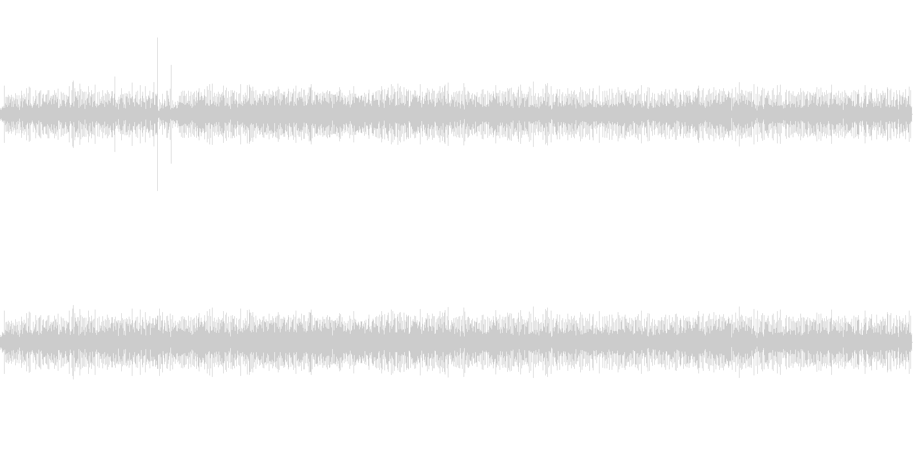 【生音】 足音_キャリーバック_01の未再生の波形