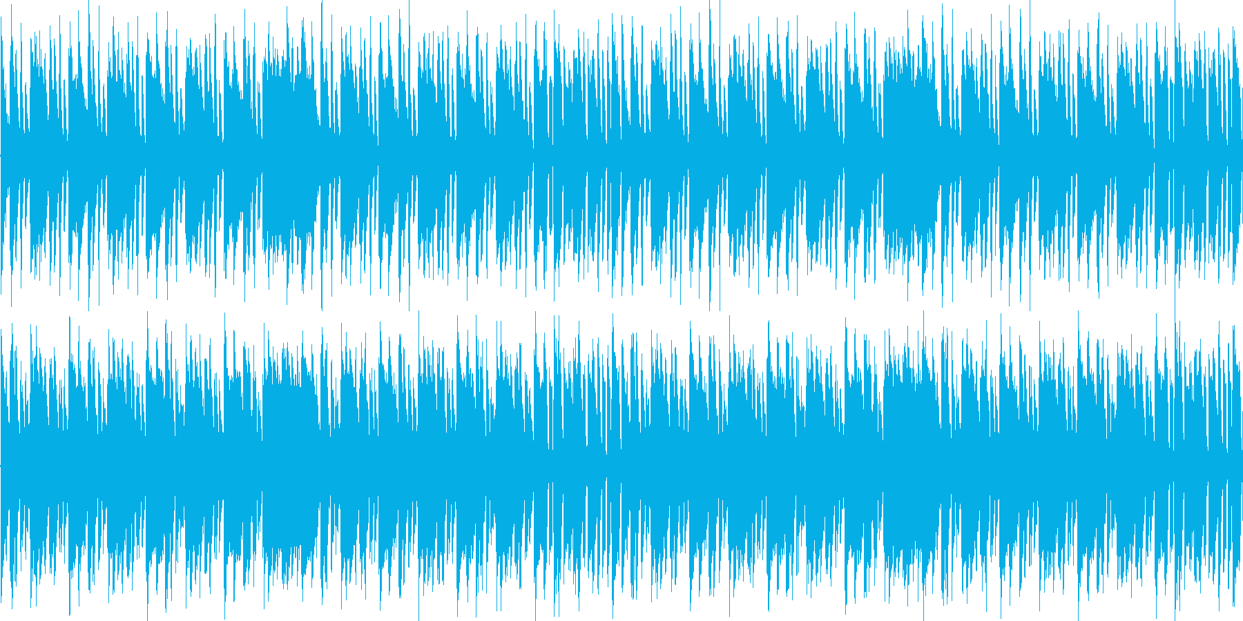 【レトロゲーム風BGM】の再生済みの波形
