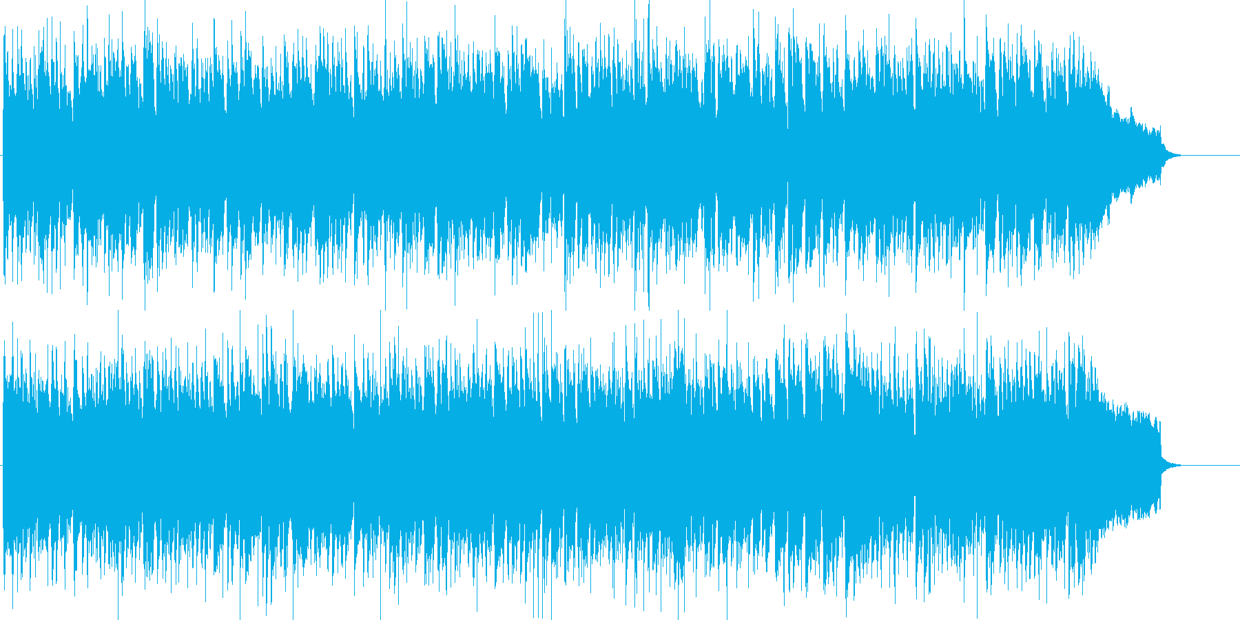 陽気な中に哀愁が漂うラテン音楽の再生済みの波形