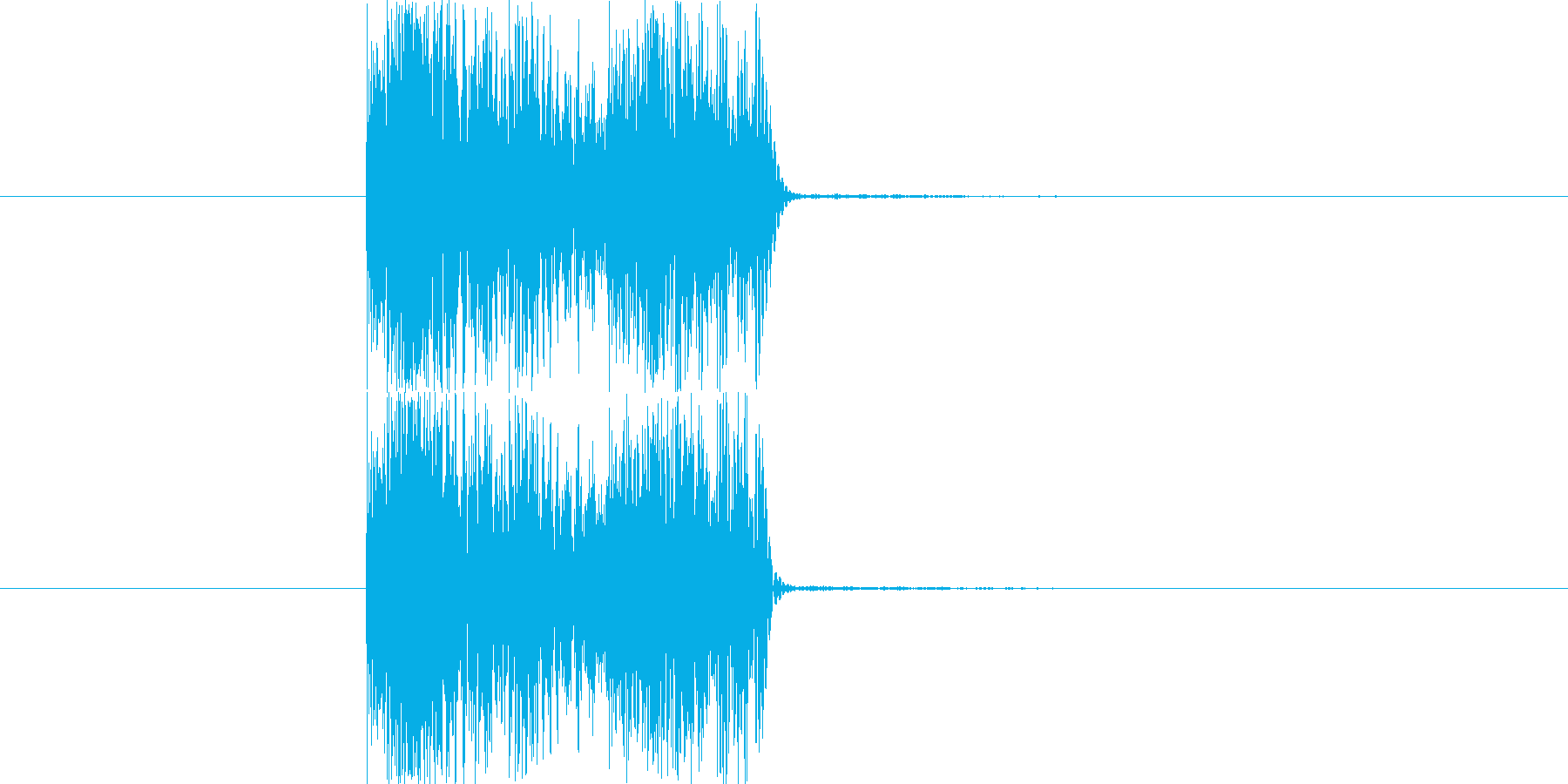 シンセで作った斬撃音です。下から斬るあ…の再生済みの波形