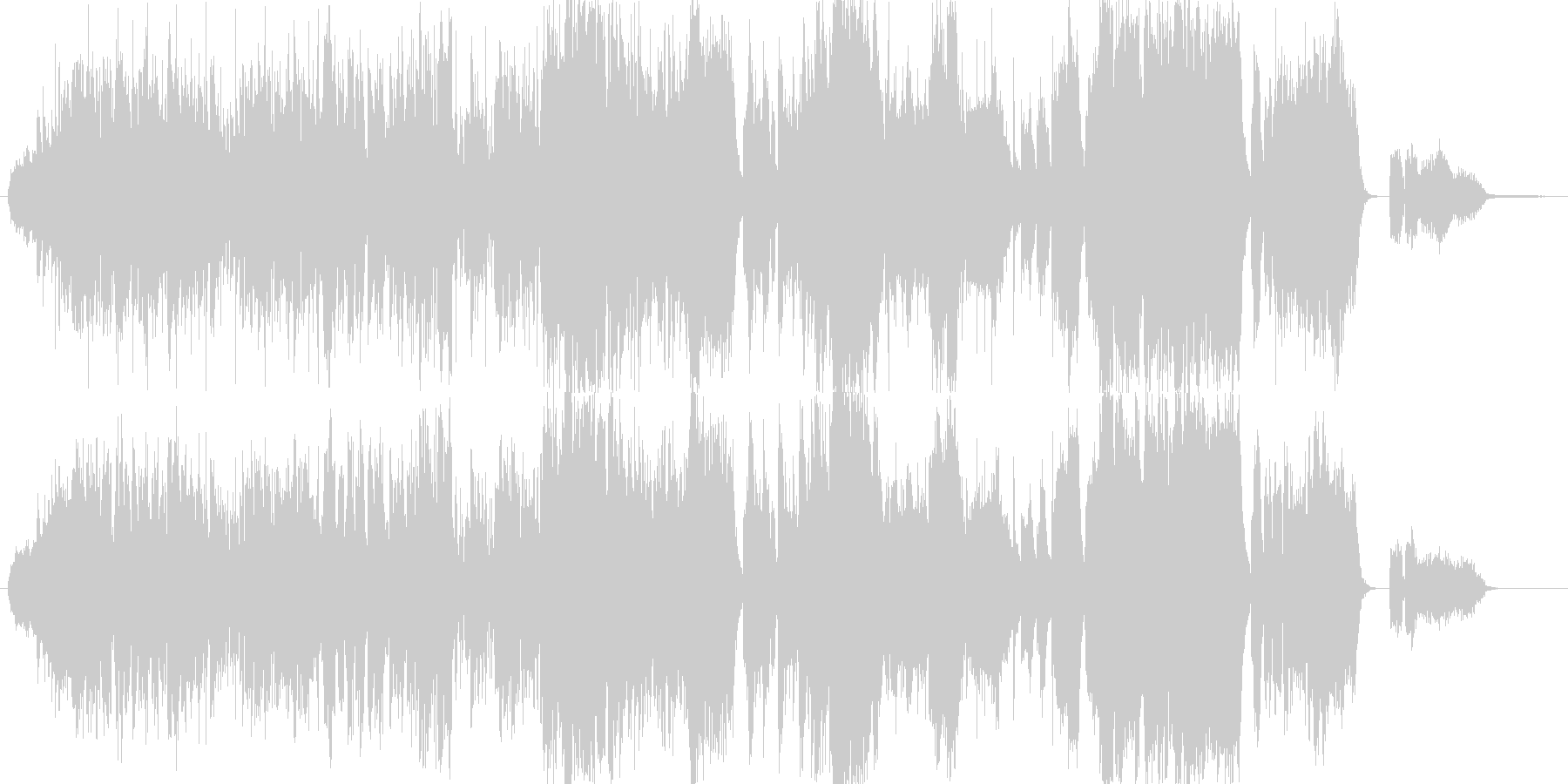 CM BGMに最適な爽やかな楽曲です。の未再生の波形