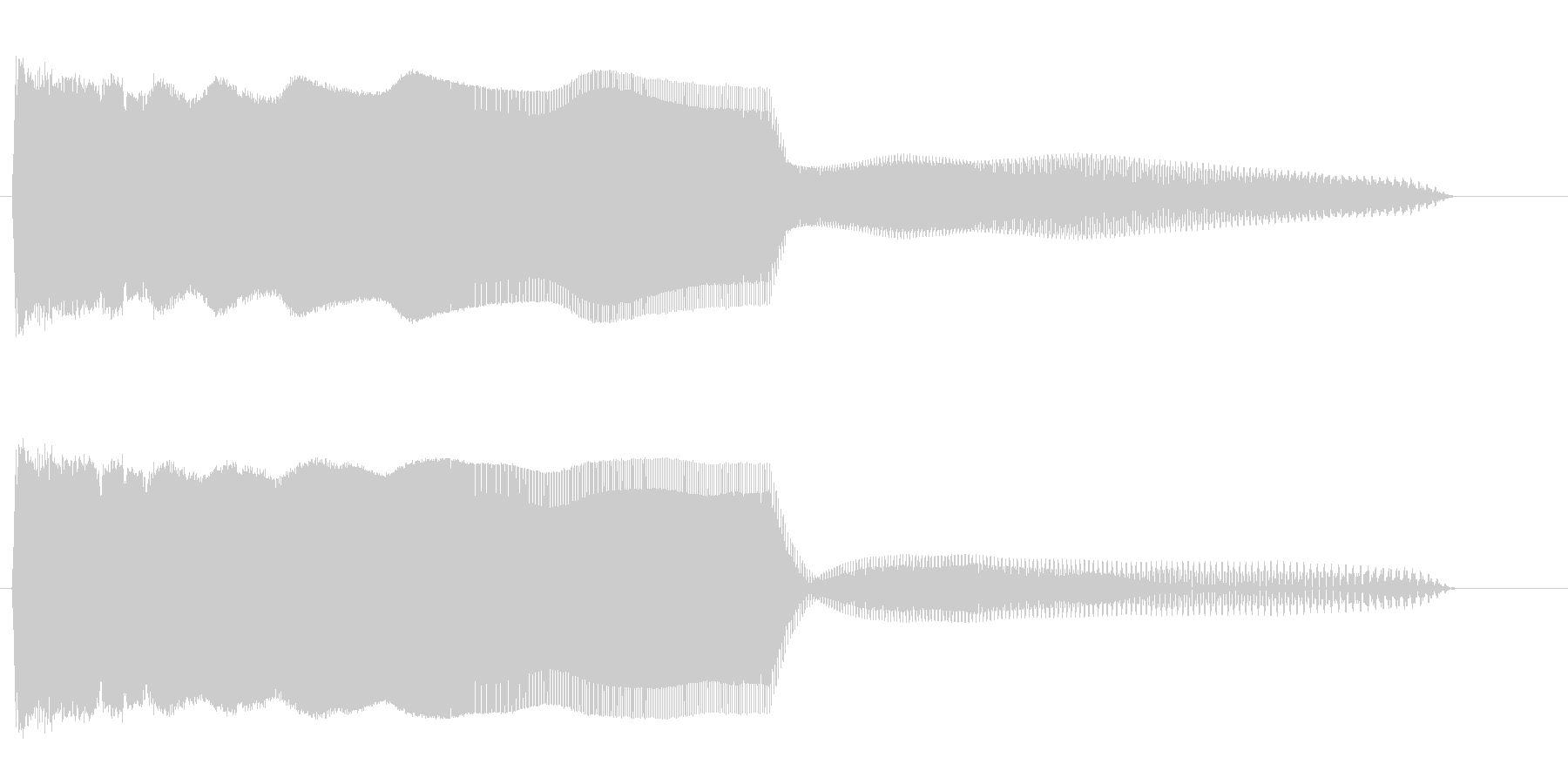 ピユヴーン(光線銃またはシステムダウン)の未再生の波形