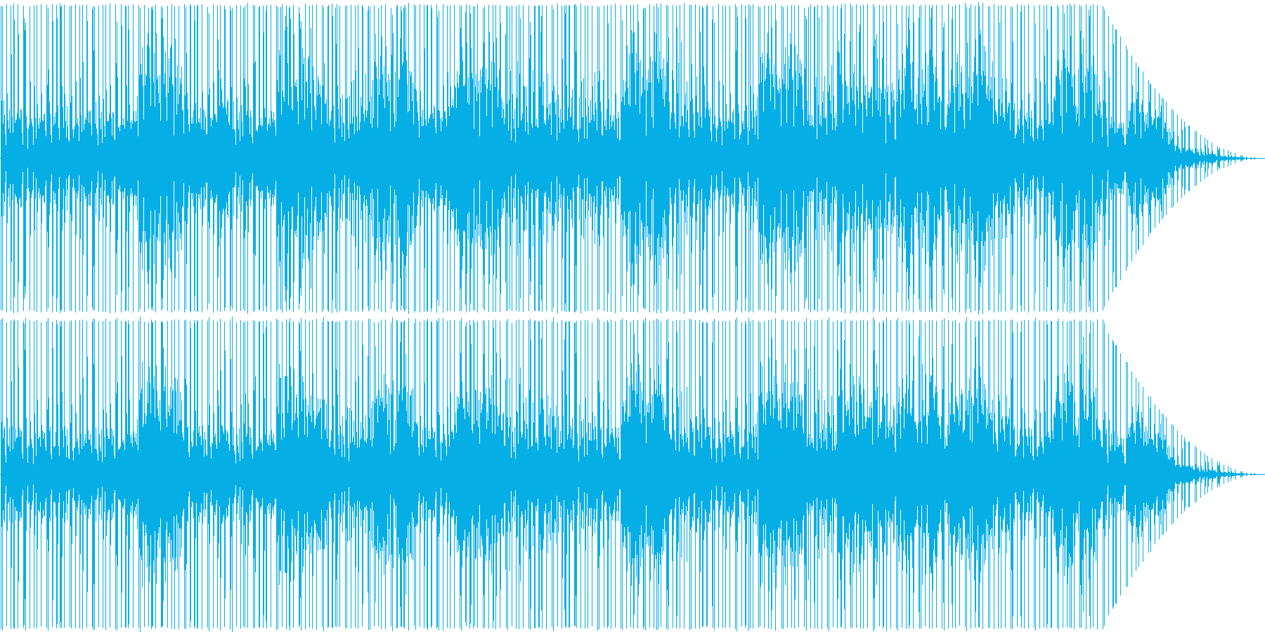 おふざけ曲。の再生済みの波形
