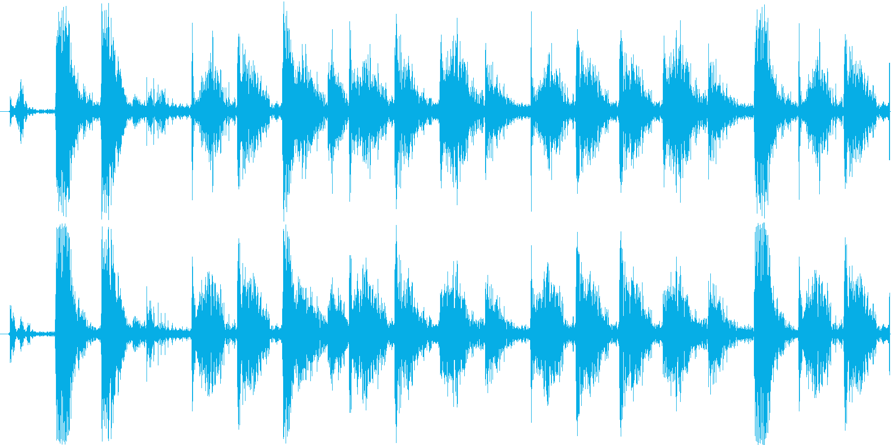 デトロイトを意識した楽曲です。の再生済みの波形