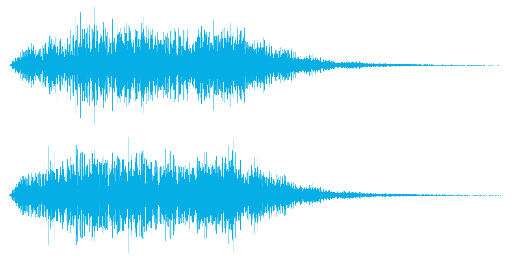 緊張感を意識した短いシーン効果音です。の再生済みの波形