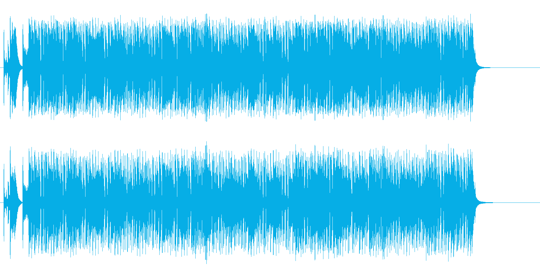 スリル感のあるコミカルファンク/ポップの再生済みの波形