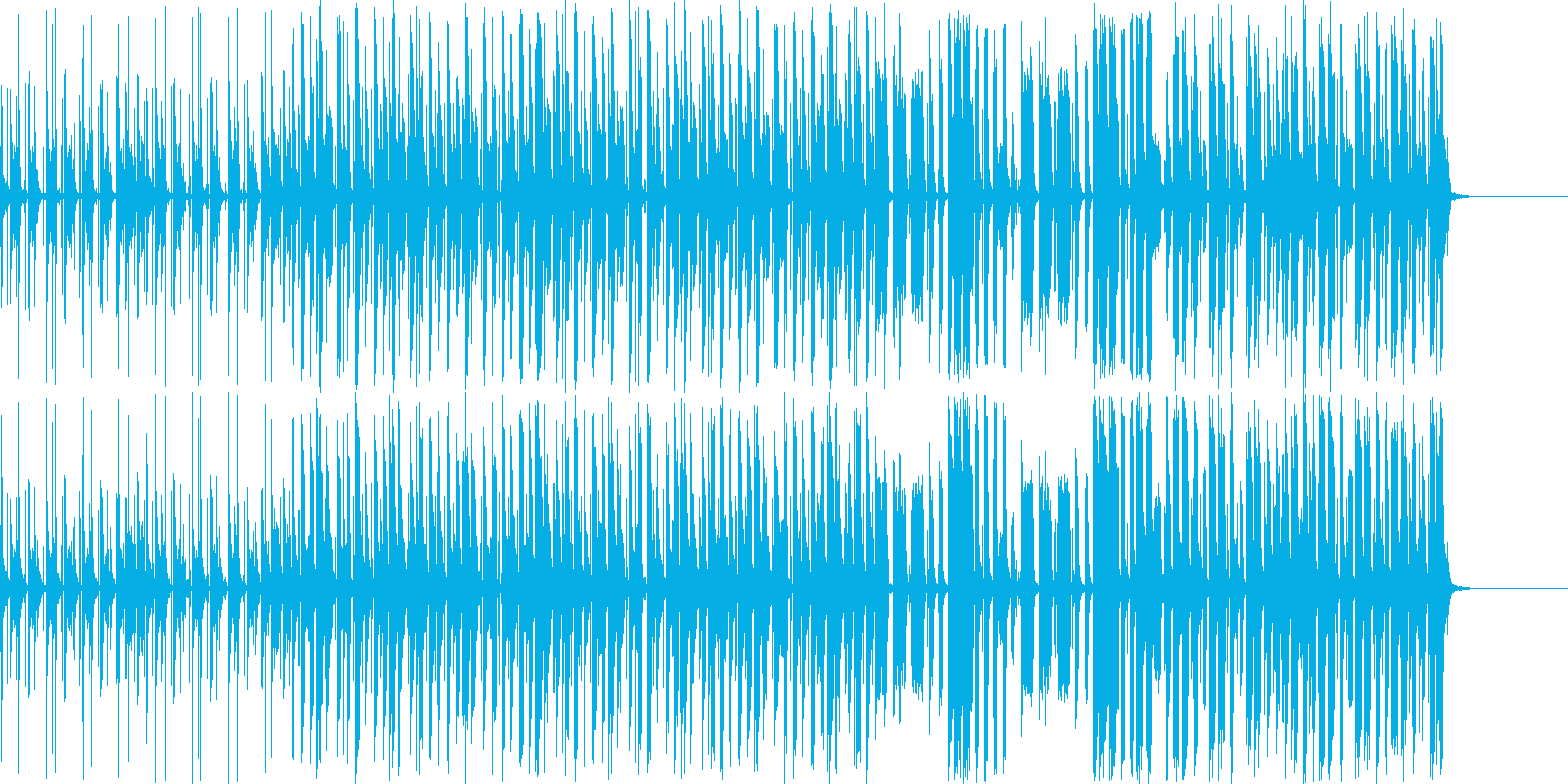 【フル尺】おもちゃの音楽会、陽気なBGMの再生済みの波形
