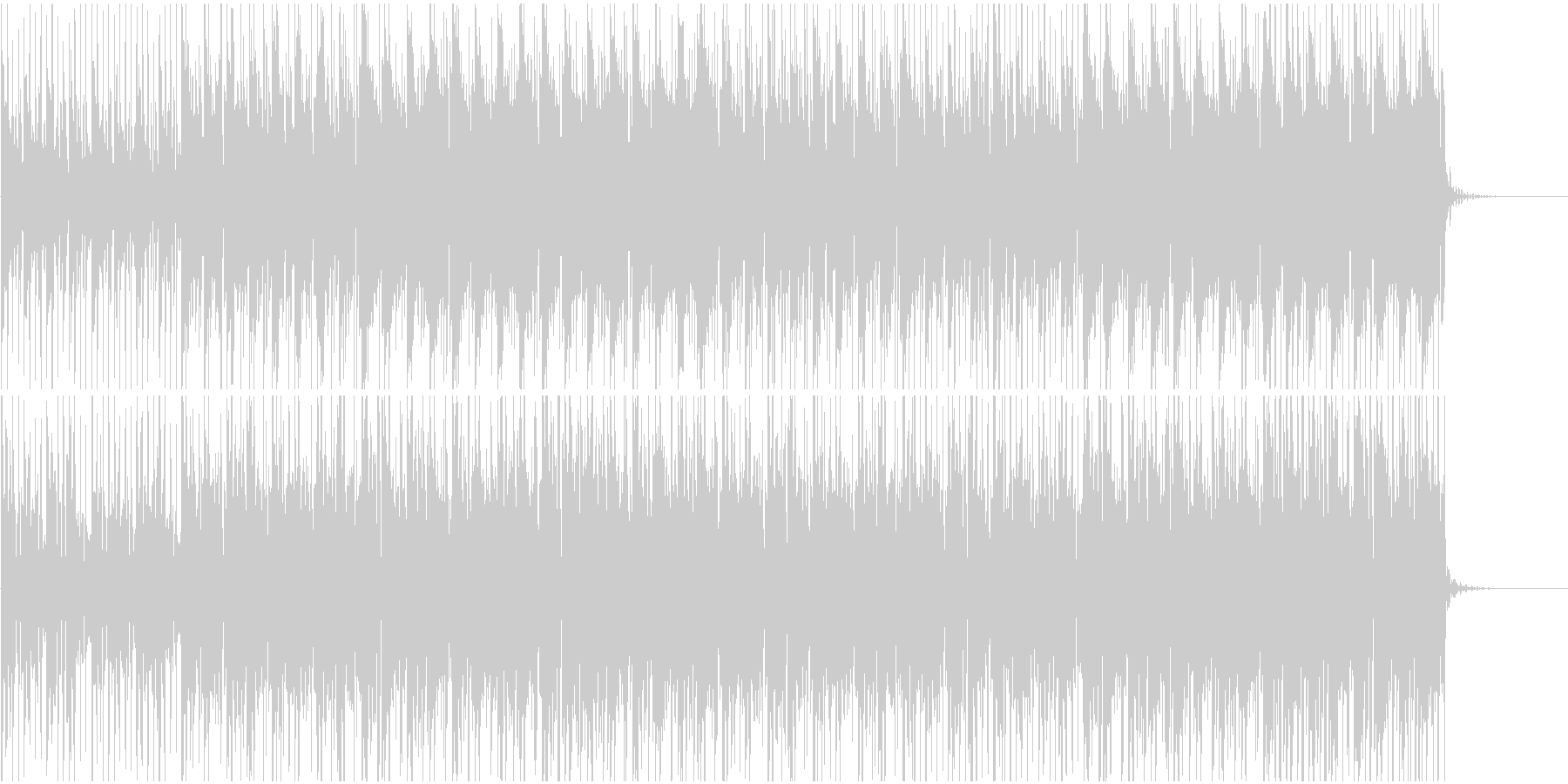 映像BGM 化学系ドキュメンタリーなどにの未再生の波形