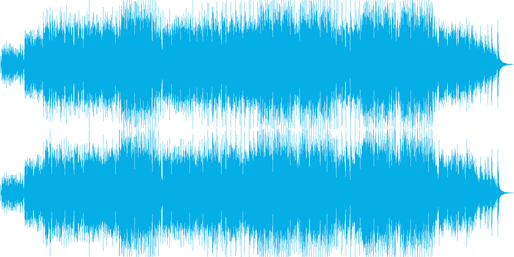 切ないロストラブソングです。の再生済みの波形