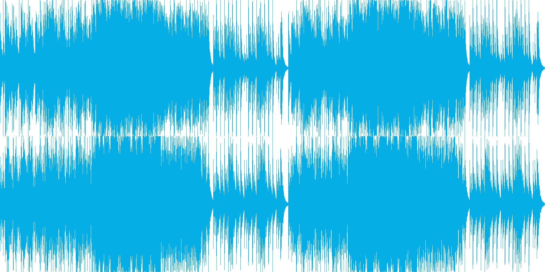 琴 正月 和風の再生済みの波形