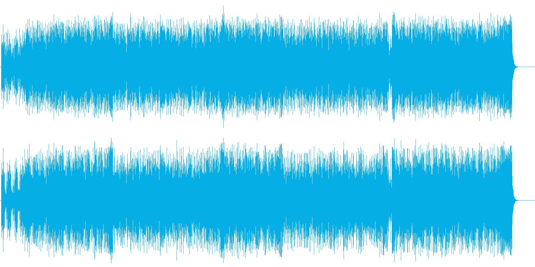 明るい歌謡曲風エレクトリック・ポップスの再生済みの波形