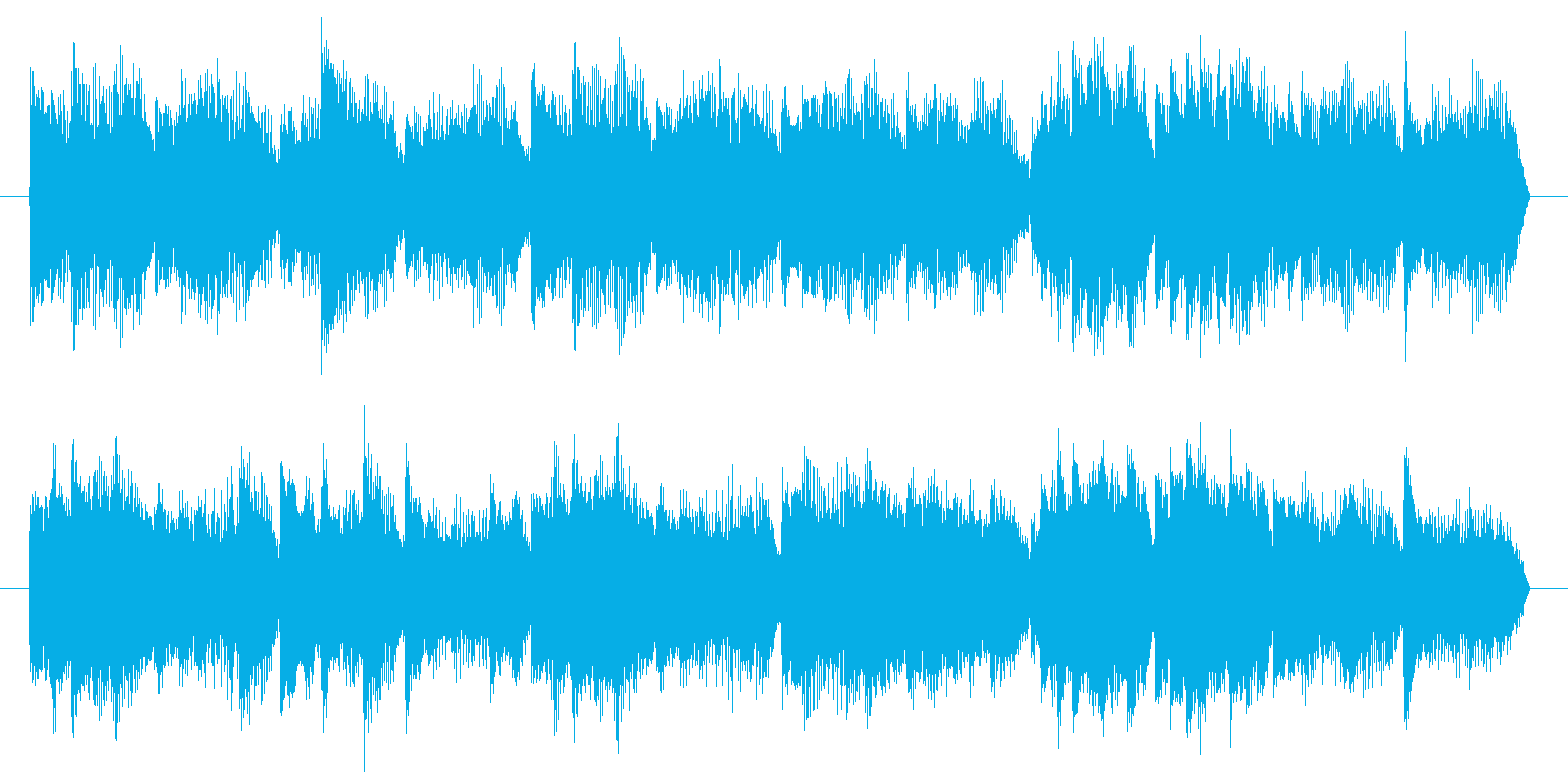 様々な用途に使える優雅なピアノソロ曲の再生済みの波形