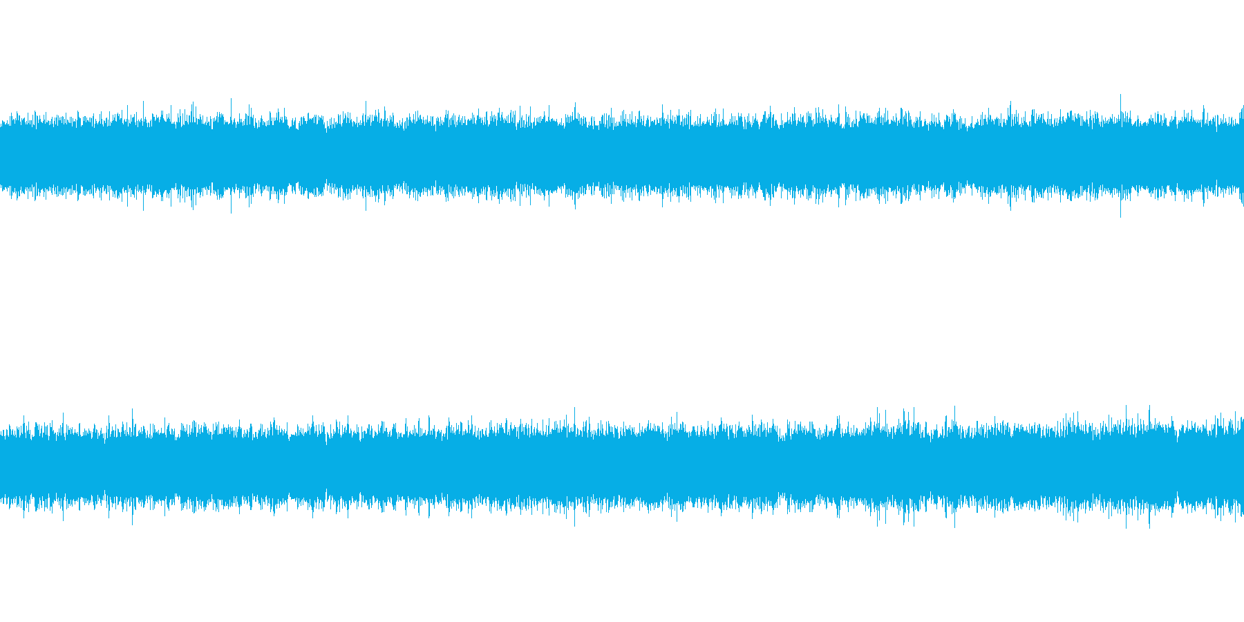 鈴虫の音の再生済みの波形