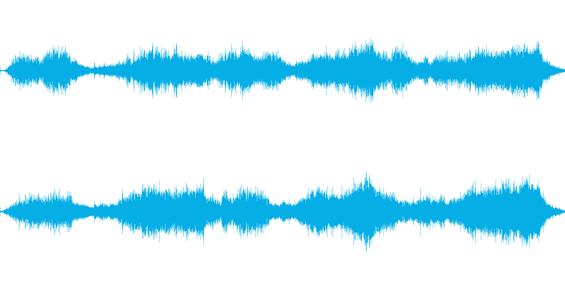 緊迫した重い空気の中でチクタク時計の音の再生済みの波形