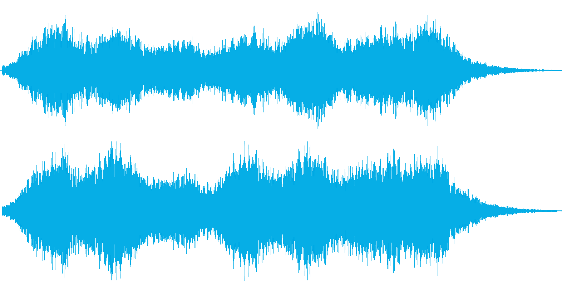 ファンタジー系の効果音です。の再生済みの波形