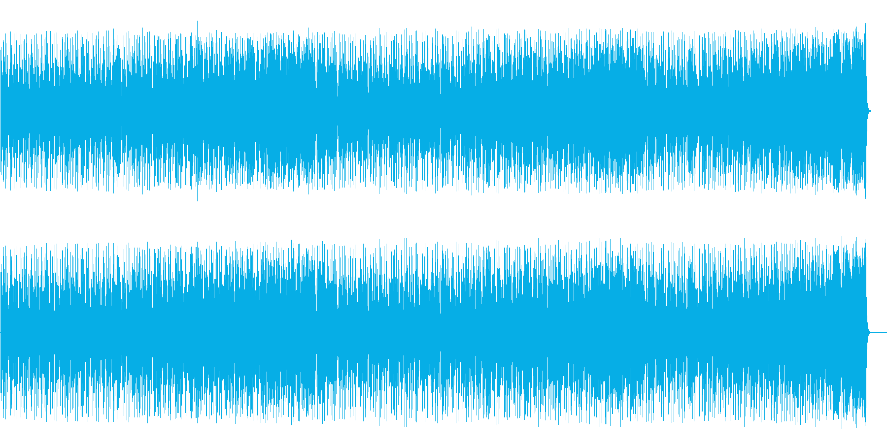 テーマパーク向けポップ(フルサイズ)の再生済みの波形