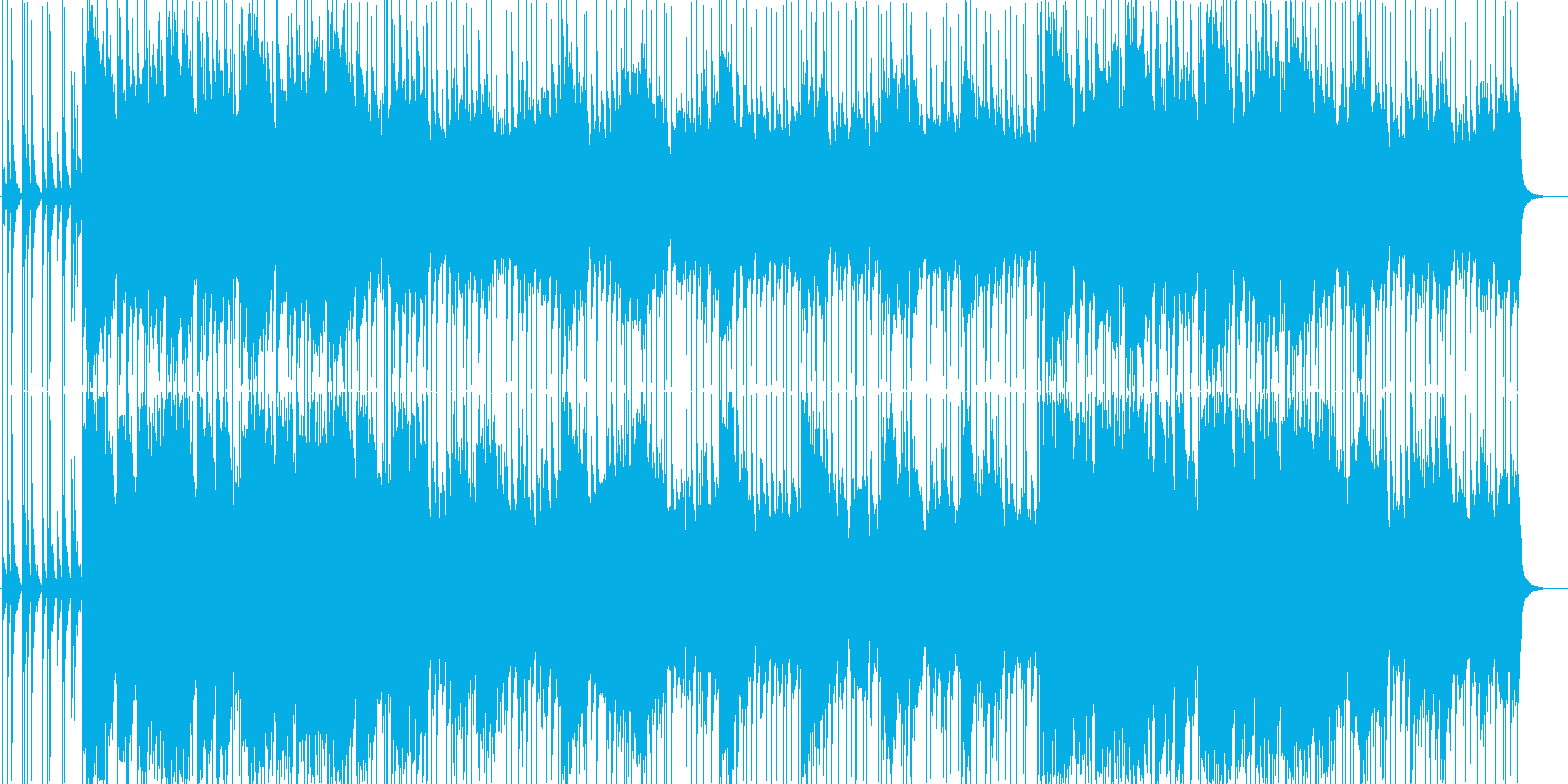 あたたかく優しい爽やかポップの再生済みの波形