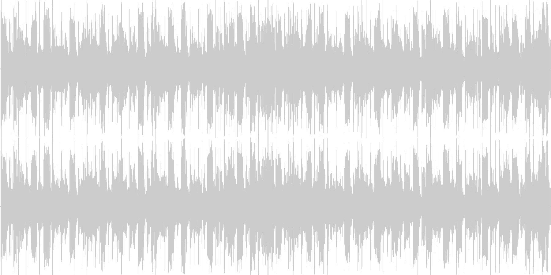 空間的な音響を駆使したループ楽曲です。の未再生の波形