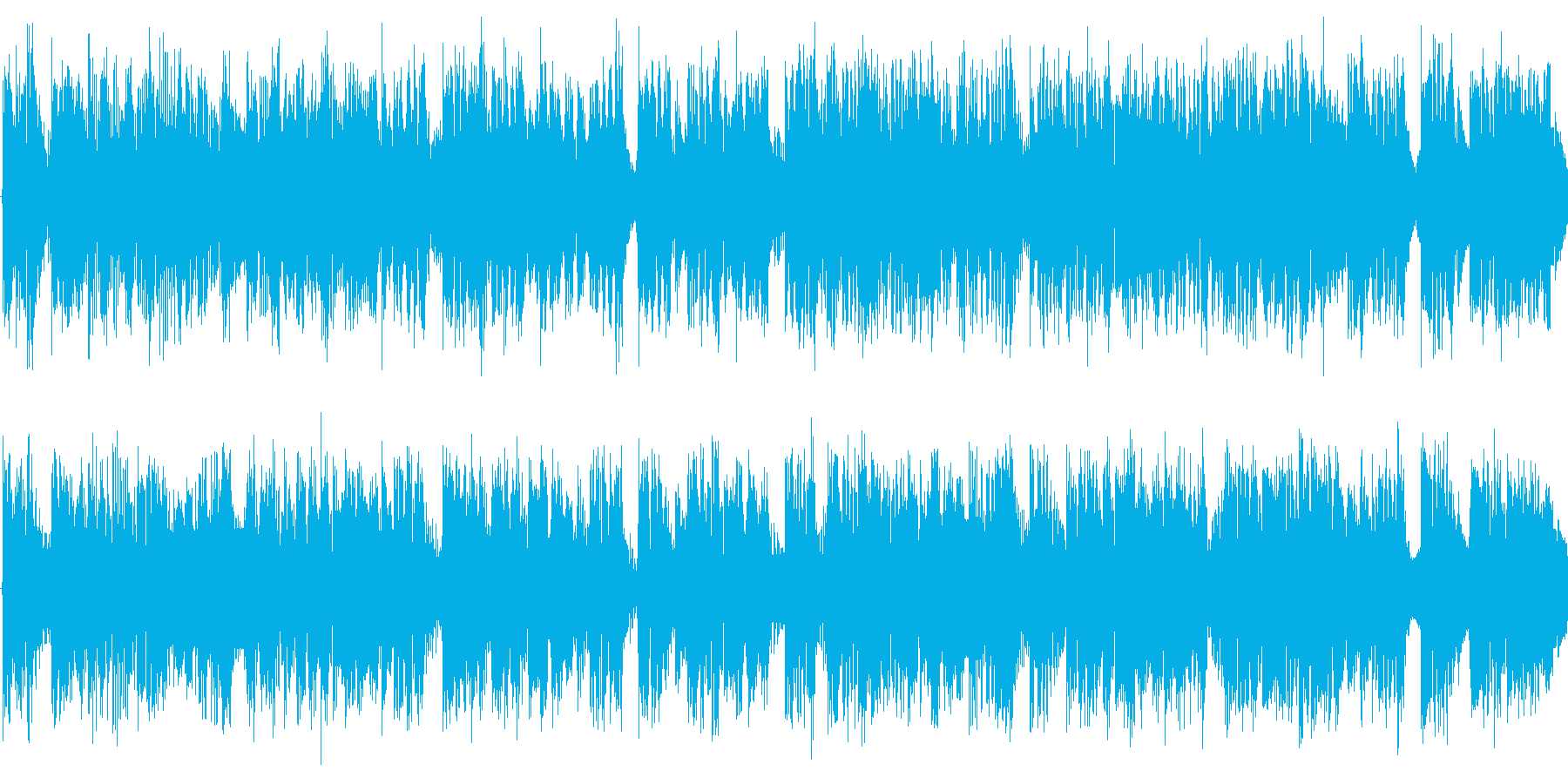 デトロイトを意識した楽曲です。の再生済みの波形