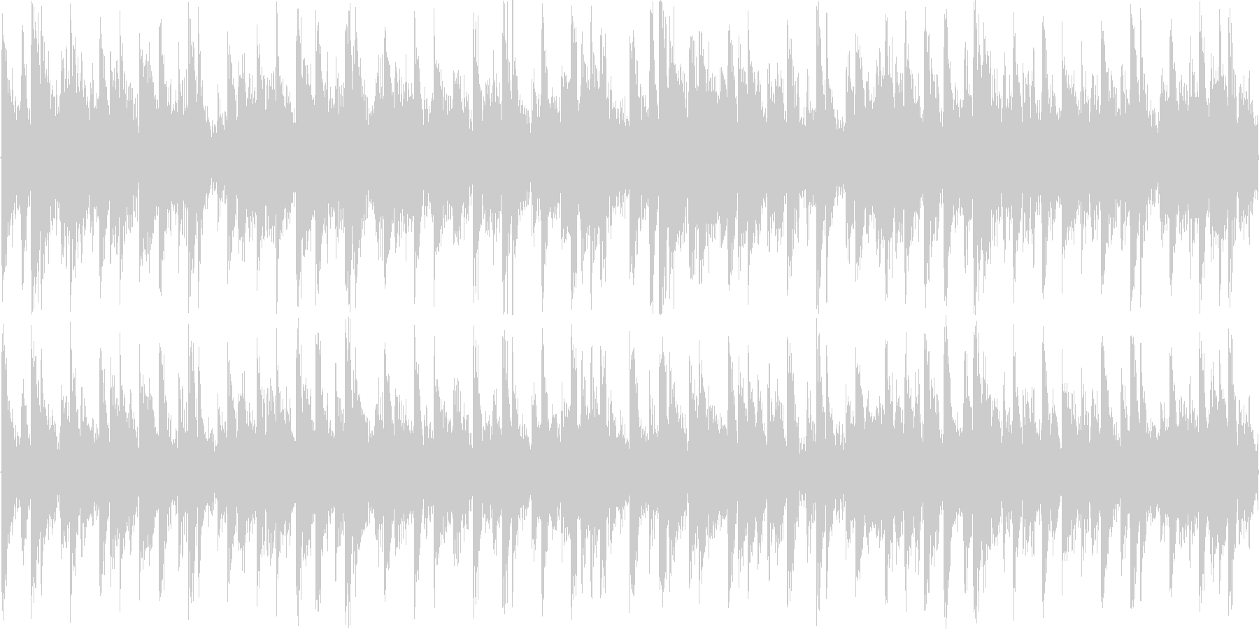 空間的な音響を駆使したループ楽曲です。の未再生の波形