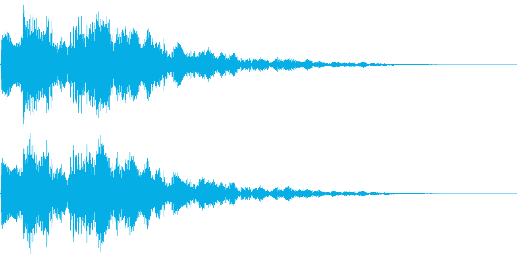 サスペンス風なギター音です。の再生済みの波形