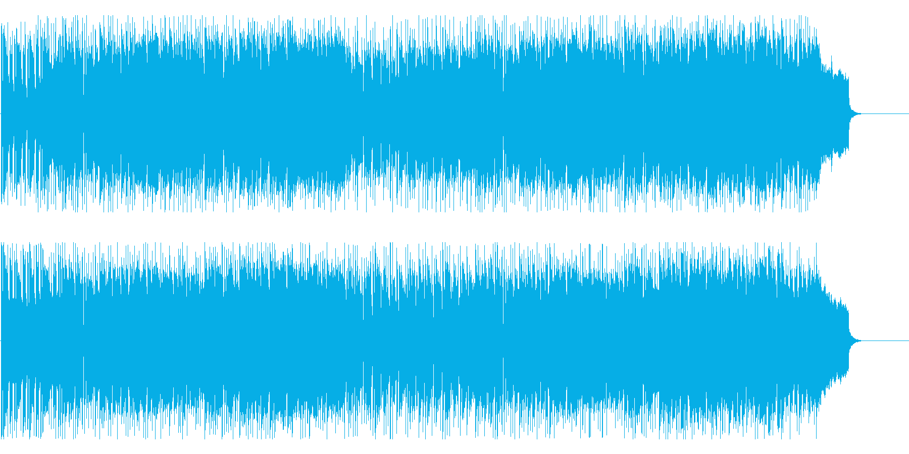 いきいき はつらつ さわやか にぎやかの再生済みの波形