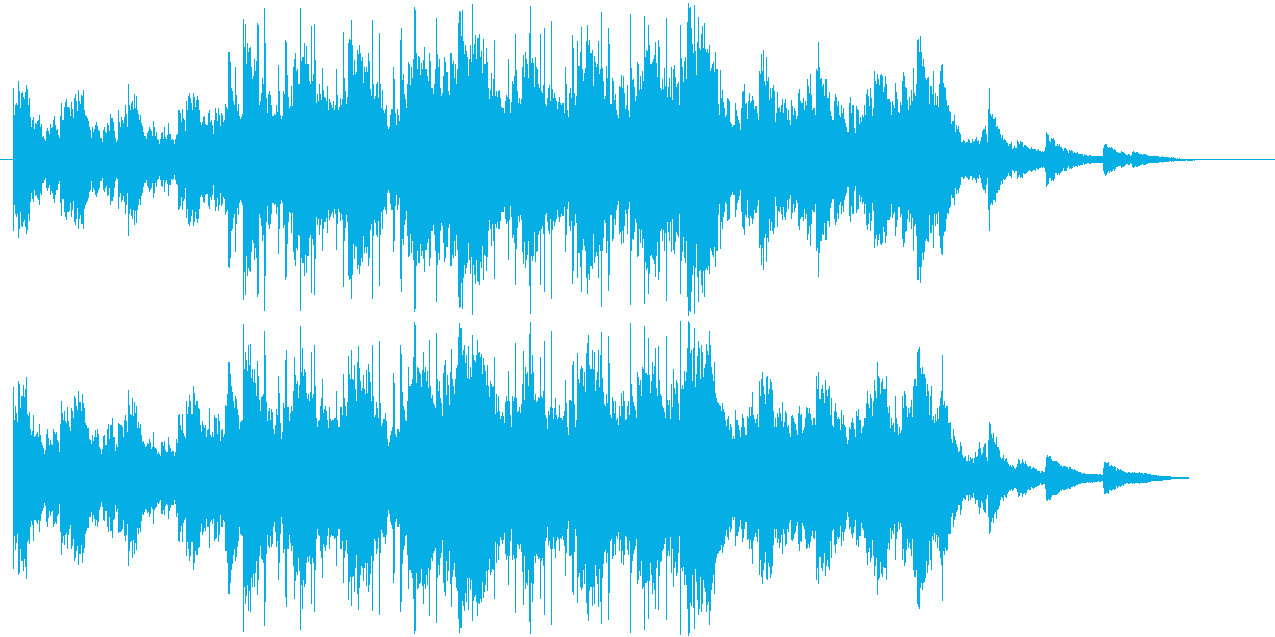 懐かしいあの頃をもう一度。の再生済みの波形