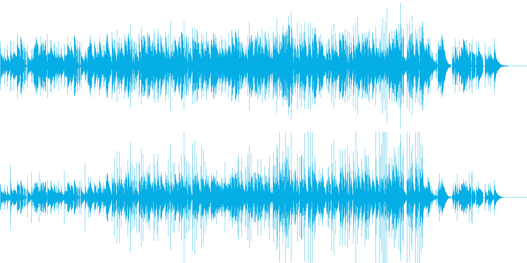 穏やかな情景が思い浮かぶ優しい楽曲です…の再生済みの波形