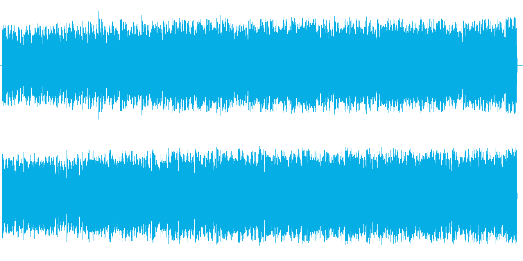 シンセがメインの緊張感のある曲です。の再生済みの波形