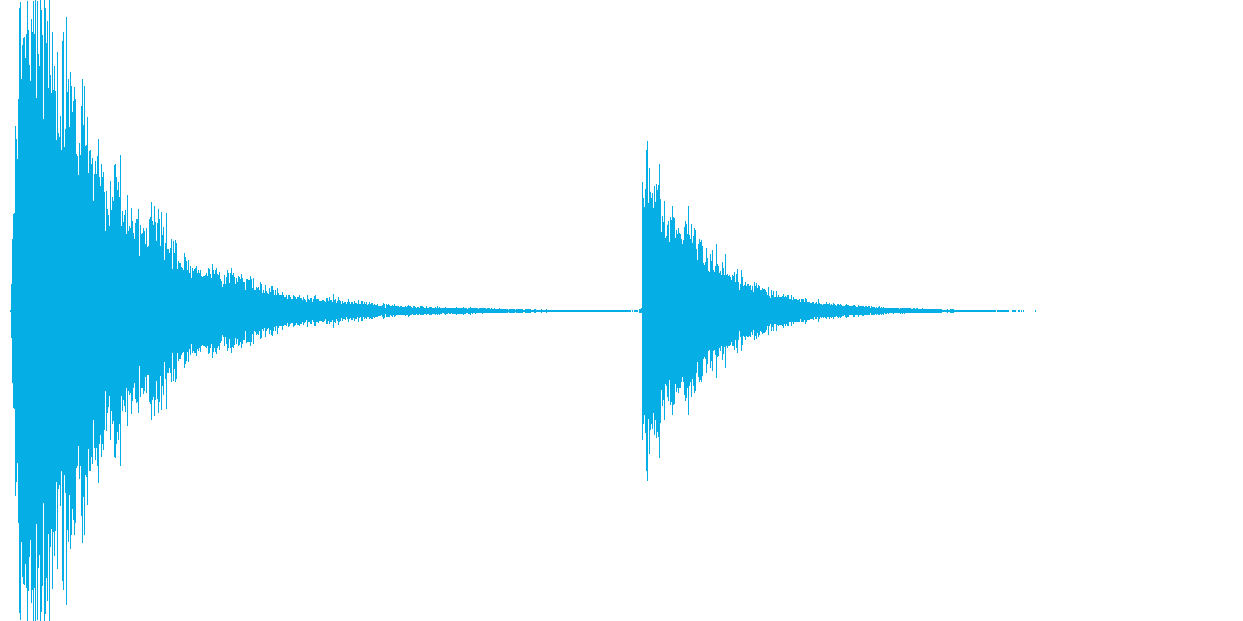 バリアを張るような効果音です。の再生済みの波形