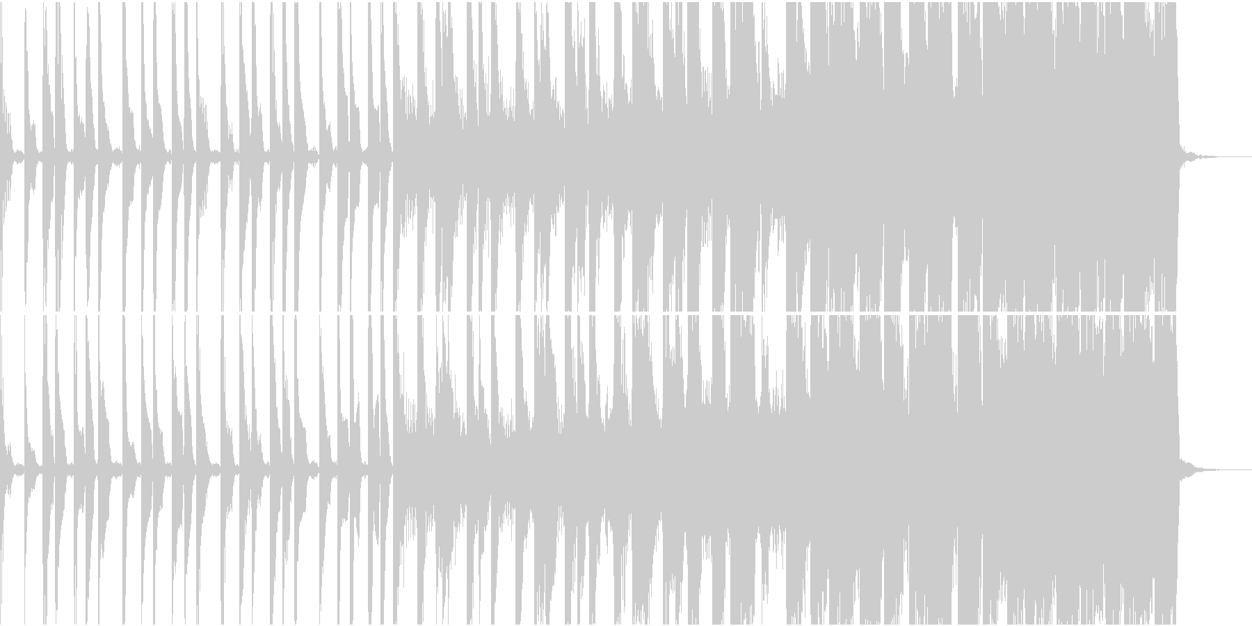 ゴリゴリEDM OP、ゲームの未再生の波形